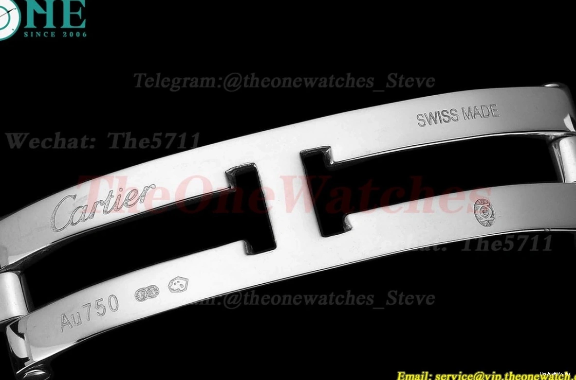 Tank SS SS 27mm Française 8848F Quartz Dial Silver 0326